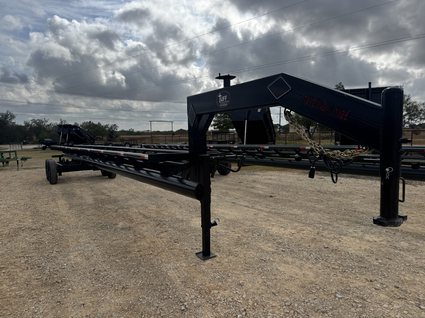 New 2026 Tuff Livestock TUFF42GN Hay Trailer