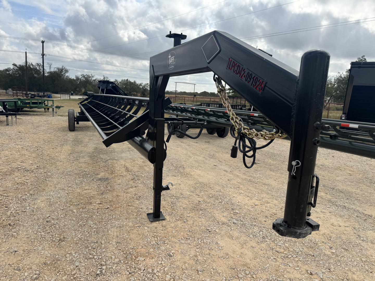 New 2026 Tuff Livestock TUFF42GN Hay Trailer