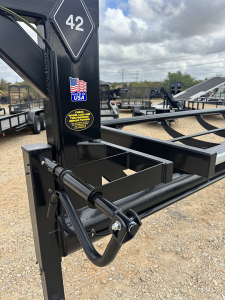 New 2026 Tuff Livestock TUFF42GN Hay Trailer