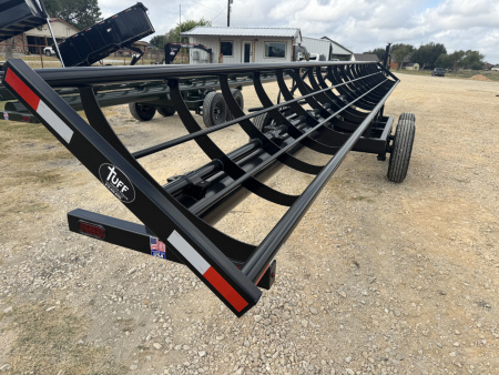 New 2026 Tuff Livestock TUFF42GN Hay Trailer