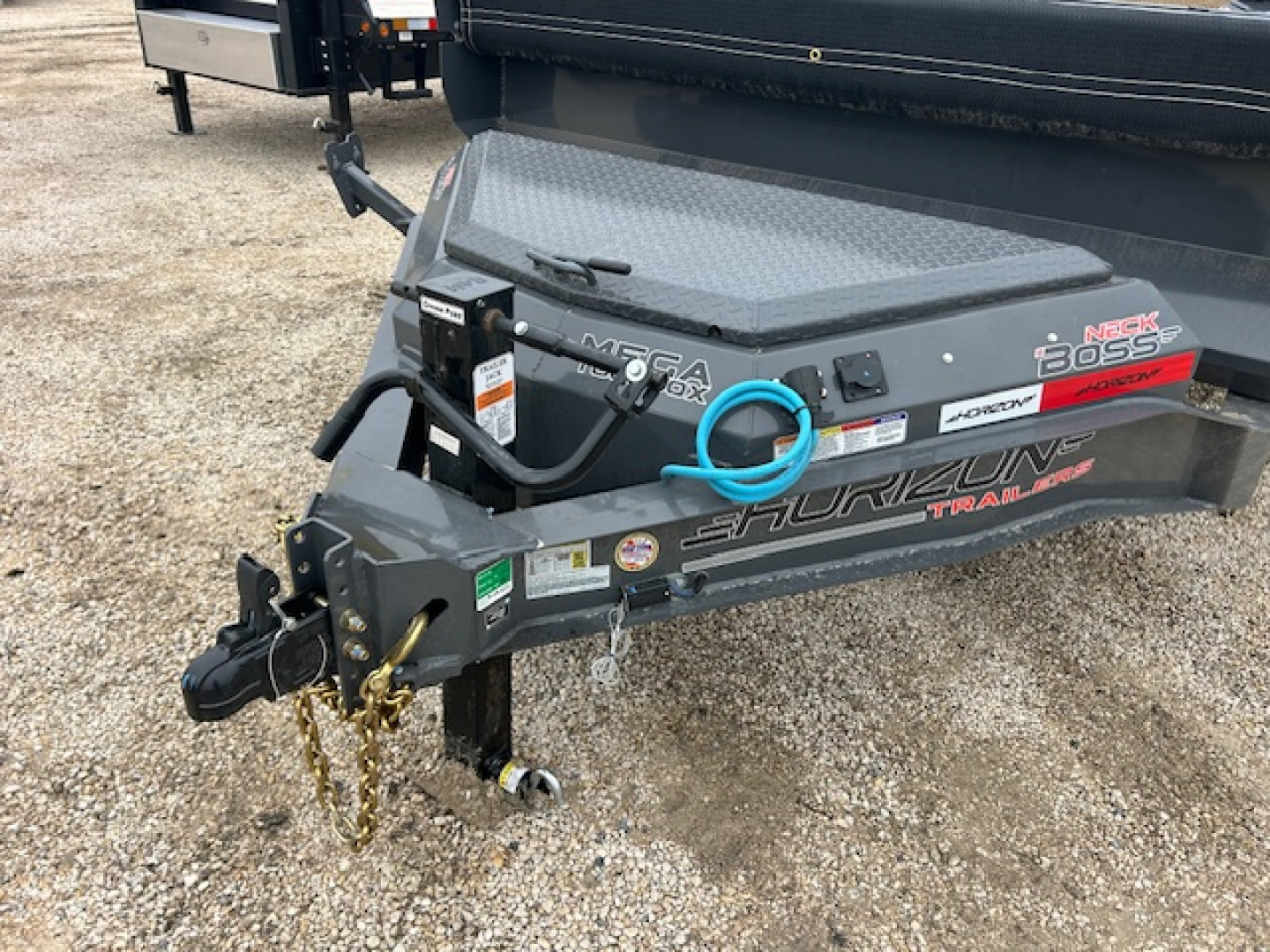 New 2026 Horizon Trailers 16 FT Dump Trailer ASH GREY