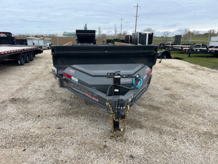 New 2026 Horizon Trailers 16 FT Dump Trailer ASH GREY