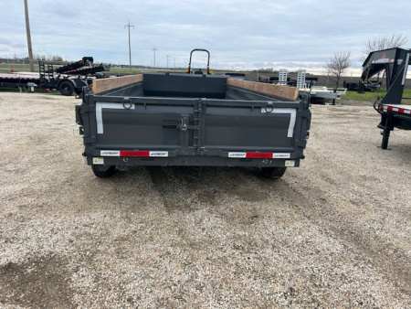 New 2026 Horizon Trailers 16 FT Dump Trailer ASH GREY