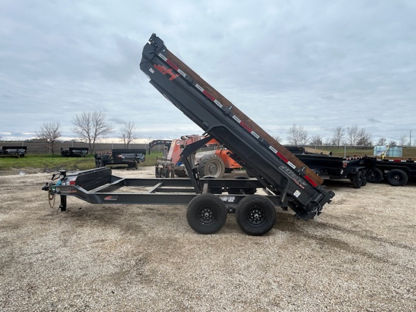 New 2026 Horizon Trailers 7'x14 ft Dump Trailer