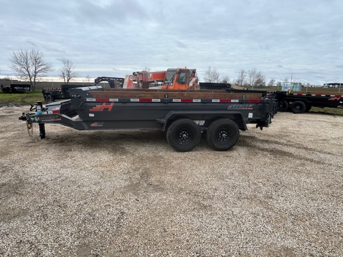 New 2026 Horizon Trailers 7'x14 ft Dump Trailer