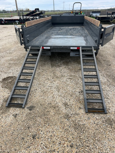 New 2026 Horizon Trailers 7'x14 ft Dump Trailer