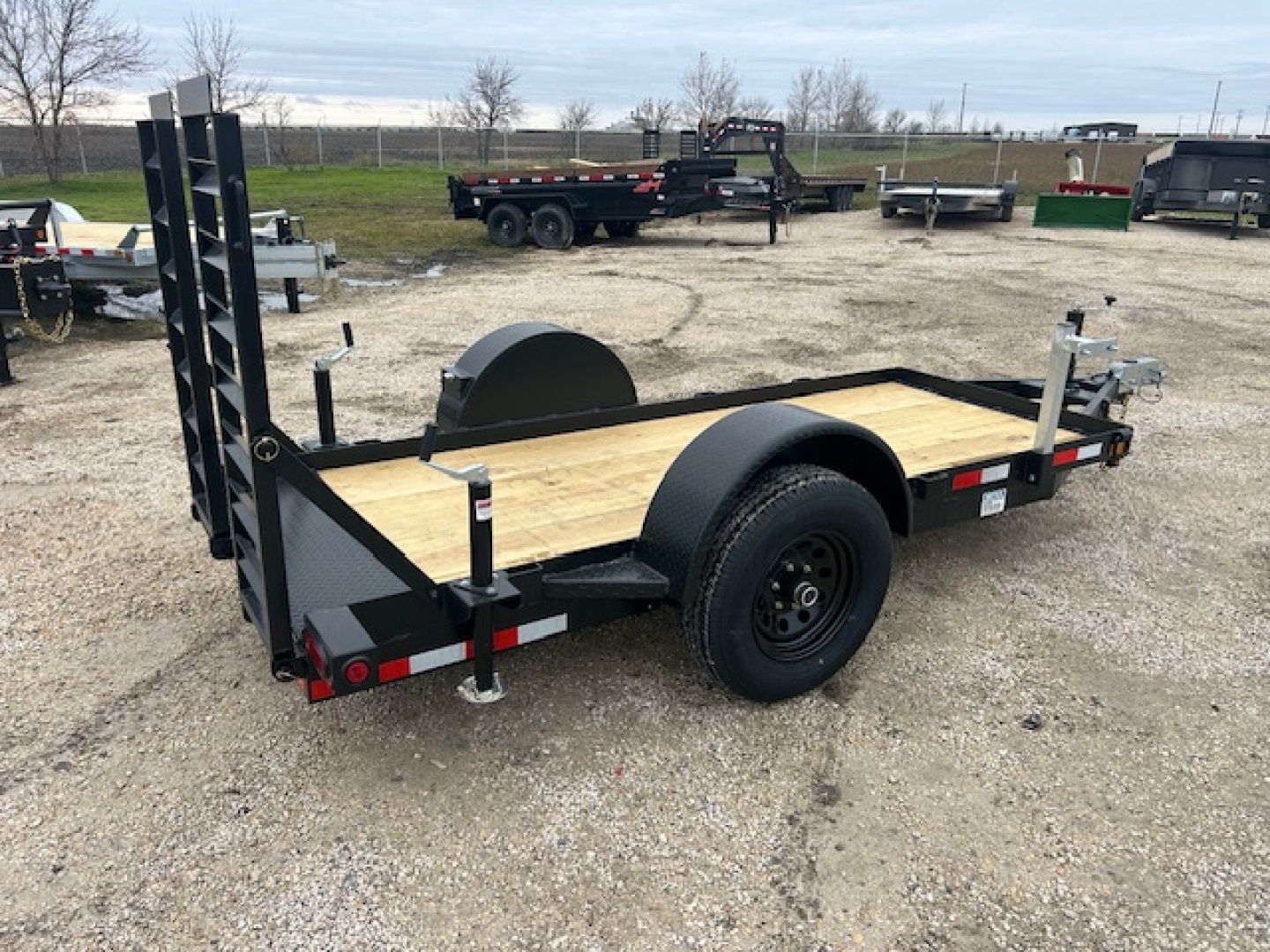 New 2026 Canada Trailers 4'x11' Equipment Trailer GVWR: 6,000 lbs