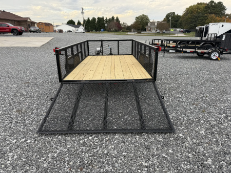 New 2026 Nolan 6X12 E 3K w/2ft Mesh Landscape Utility Trailer