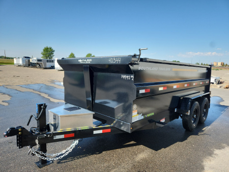 New 2026 Southland Trailers 7 X 14 HIGH SIDE Dump Trailer