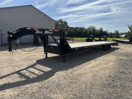 Used 2023 Trail Maxx 102 x40  - 35 +5 w/monster ramps Deckover Trailer