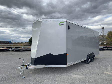 New 2026 NEO Trailers NAUX2085R12 (8.5' X 20') 7K V-NOSE Car / Racing Trailer