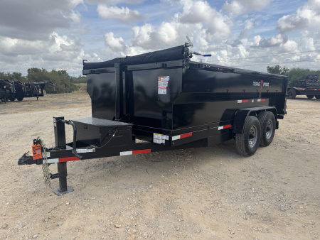 New 2026 Texas Pride Trailers DT714316KBP Dump Trailer