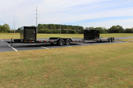 New 2026 Davidson Trailers 83x24' HYBRID w/Race Box Car Hauler