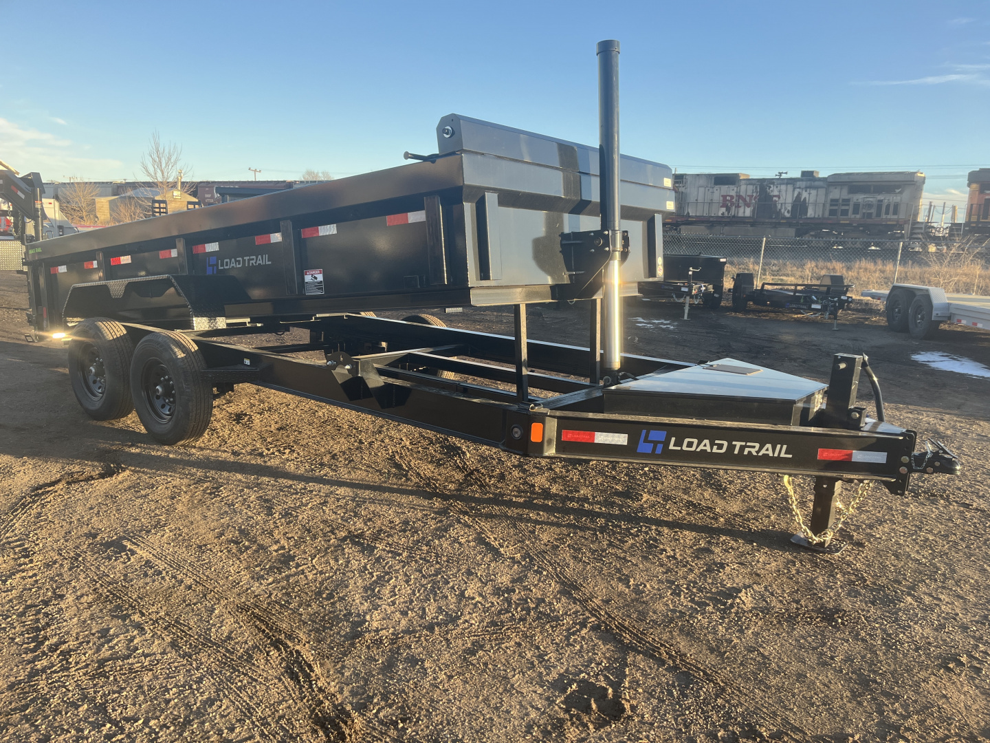 New 2026 Load Trail 83" x 16' Tandem Axle Dump Low-Pro Dump