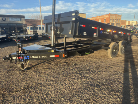 New 2026 Load Trail 83" x 16' Tandem Axle Dump Low-Pro Dump