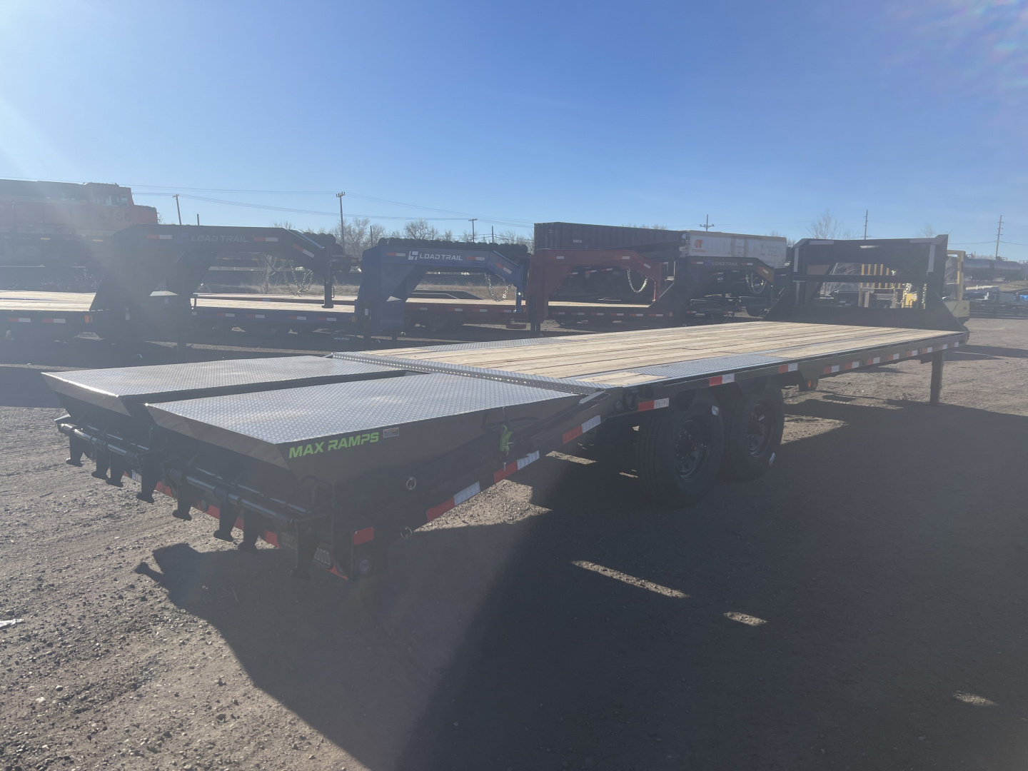 New 2026 Load Trail 102" x 28' Single Wheel Low-Pro Gooseneck