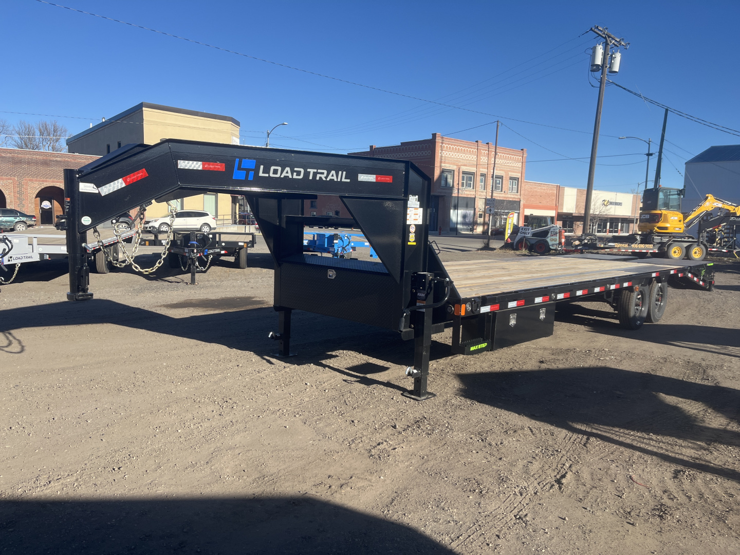 New 2026 Load Trail 102" x 28' Single Wheel Low-Pro Gooseneck