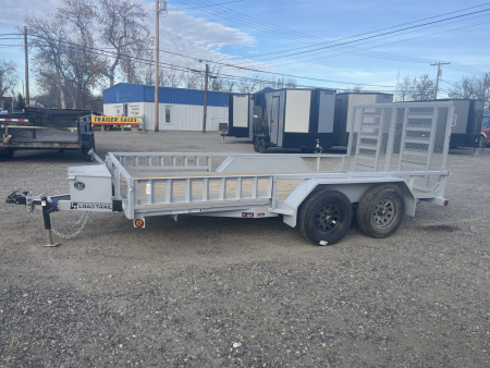 New 2026 Load Trail 83  x 14' Tandem Axle Utility (2  x 3  Angle Frame)