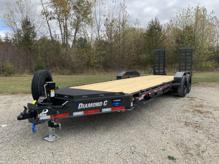 New 2026 Diamond C Trailers LPX208L22X80 (80  X 22') 18K (Pacesetter Ed.) Equipment Trailer