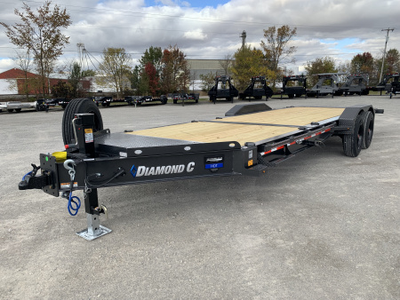 New 2026 Diamond C Trailers HDT208L22X82 (82  X 22') 18K (Pacesetter Ed.) Partial Tilt Equipment Trailer