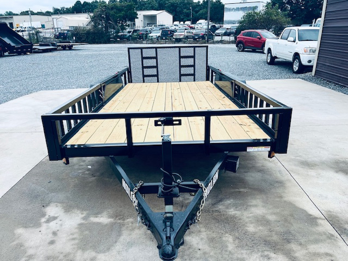 New 2026 Nolan 7X16 ATV Style Utility Trailer 7K w/Spring Assist