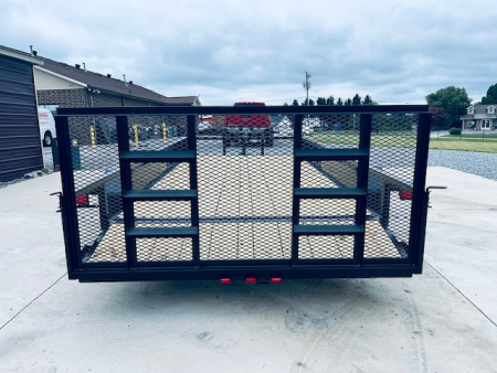 New 2026 Nolan 7X16 ATV Style Utility Trailer 7K w/Spring Assist