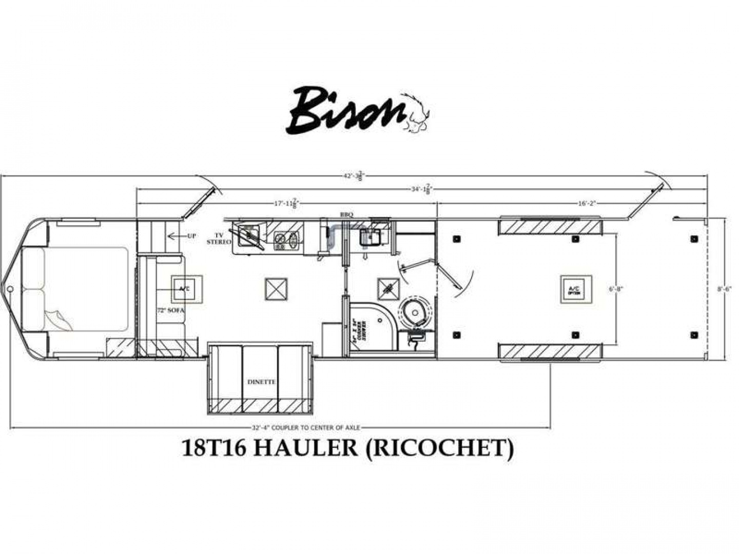New 2026 Bison Ricochet RC18T16
