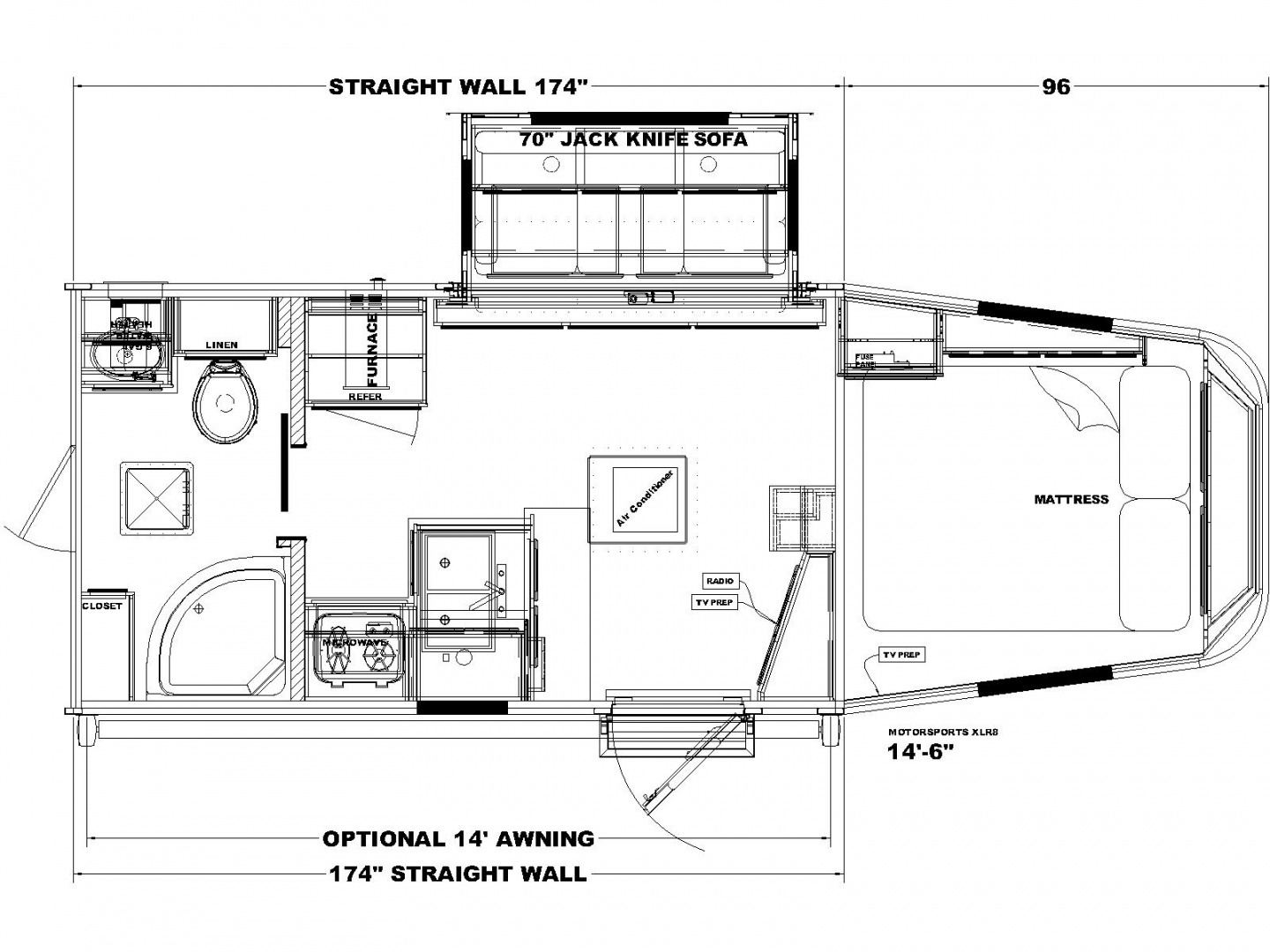 New 2025 Merhow Sporthauler 8M1442