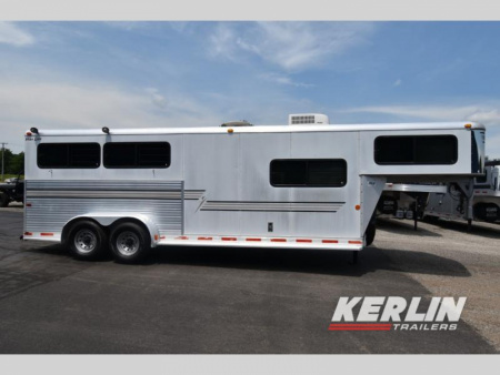 Used 2001 Silver Star 3 Horse Gooseneck