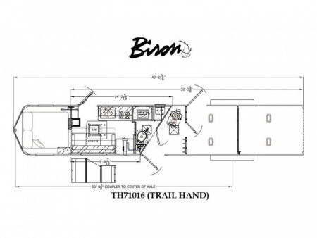 New 2026 Bison Trailhand TH71016
