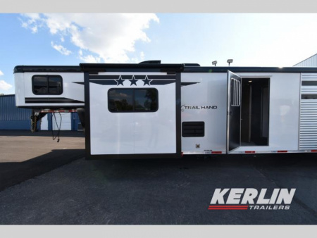 New 2026 Bison Trailers Trailhand TH71116.S Stock Combo Horse Trailer