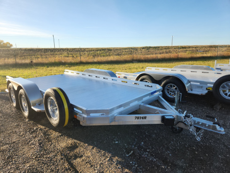 New ALUMA 7814 R TANDEM AXLE UTILITY TRAILER