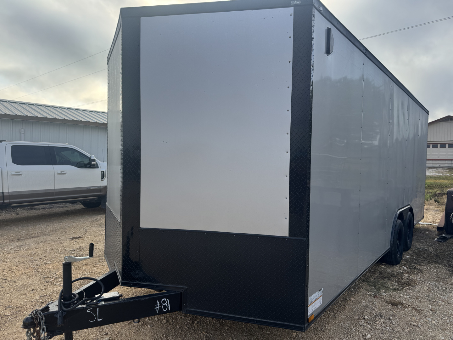Used 2024 Quality Cargo 8.5X20TA Cargo / Enclosed Trailer