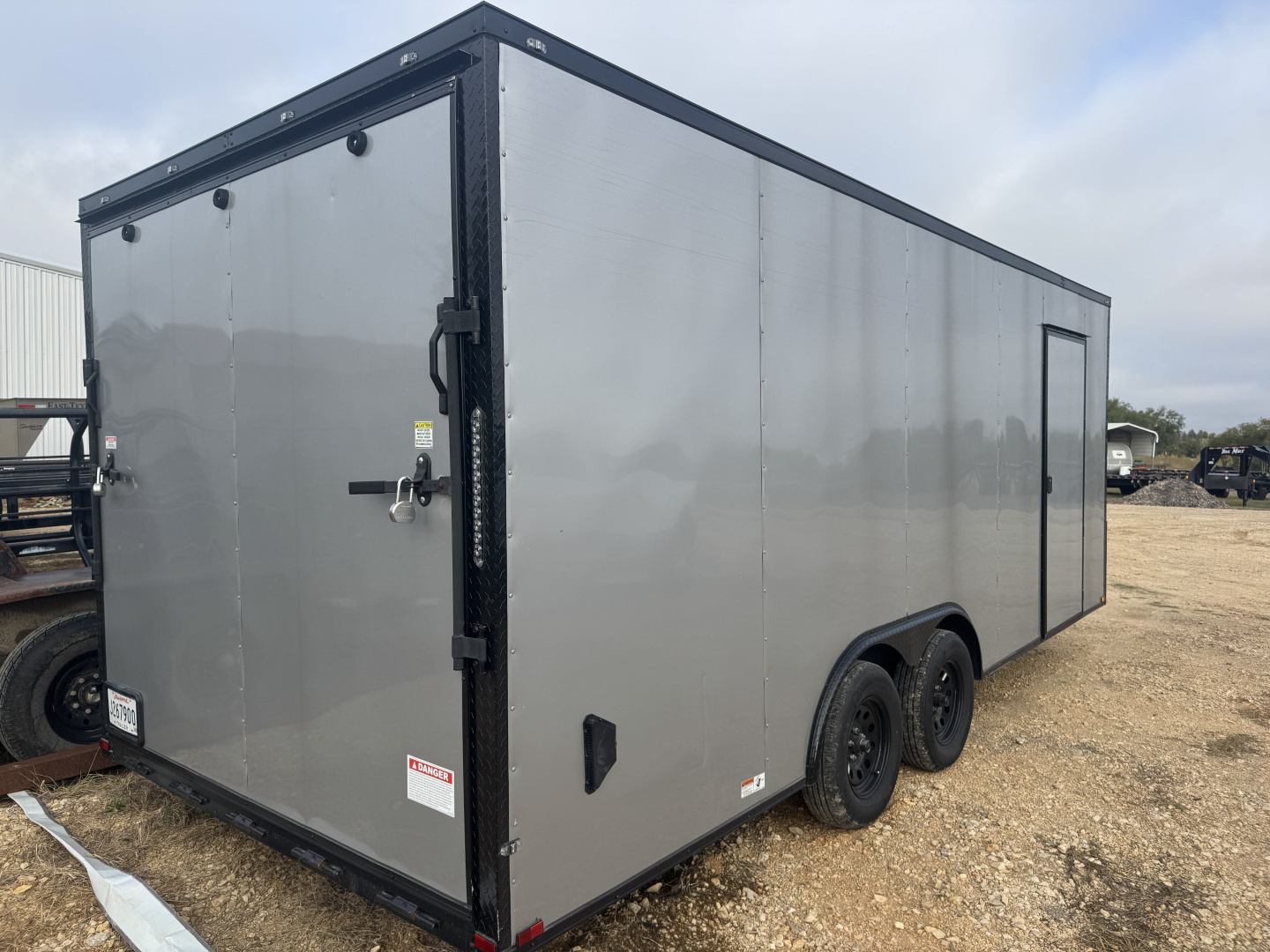 Used 2024 Quality Cargo 8.5X20TA Cargo / Enclosed Trailer