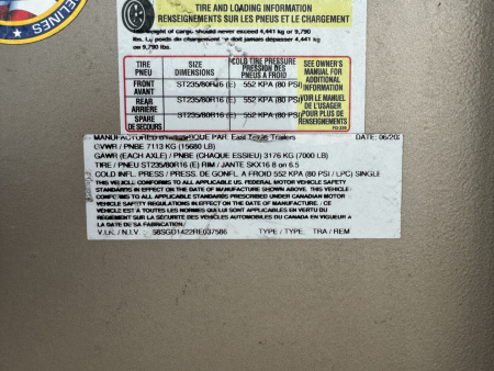 Used 2024 East Texas Trailers GD8 Dump Trailer