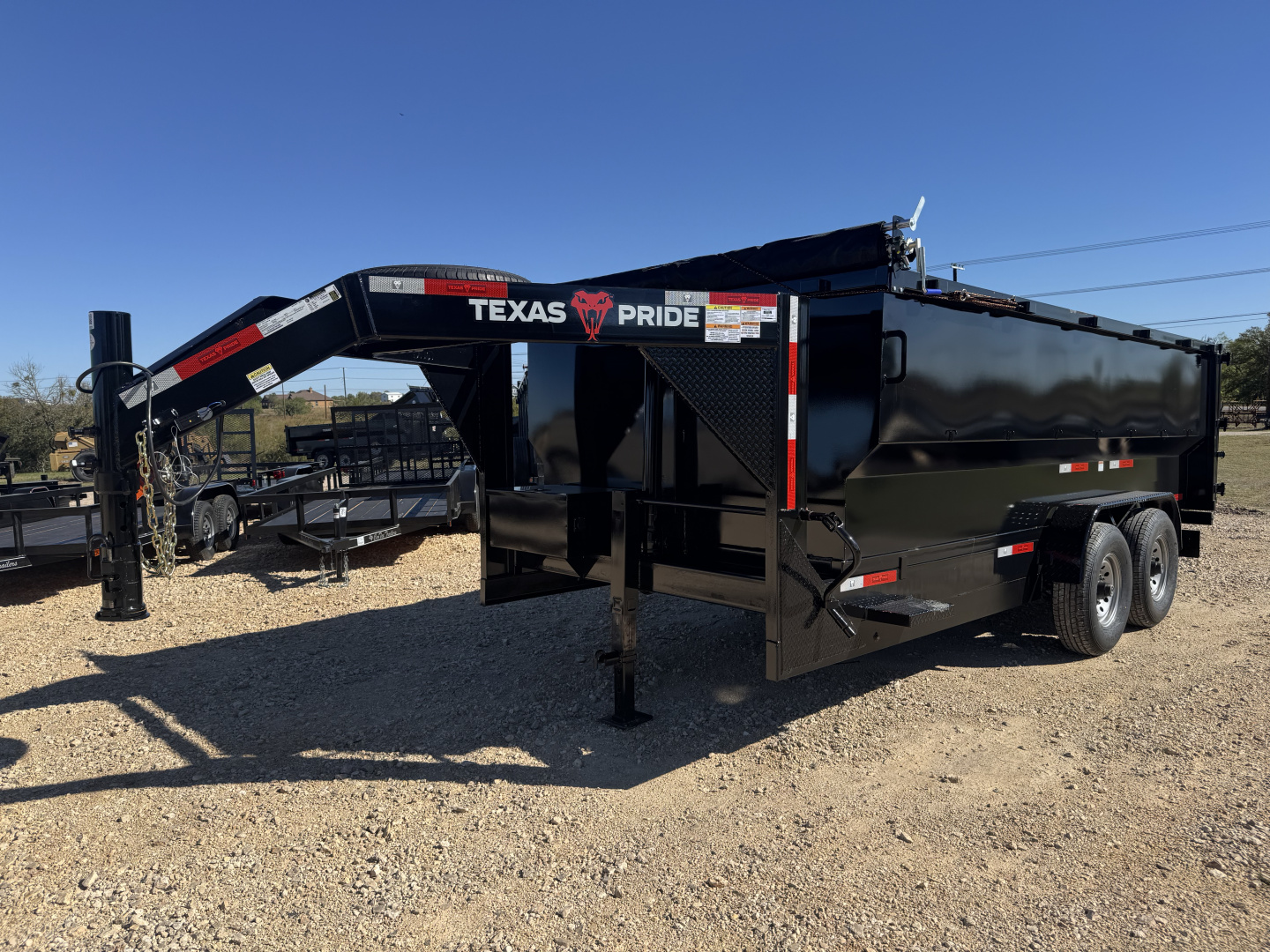 New 2026 Texas Pride Trailers DT716416KGN Dump Trailer