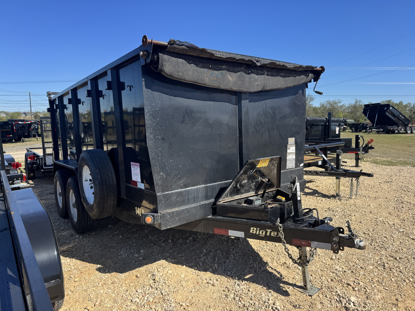 Used 2016 Big Tex Trailers 14LX Dump Trailer