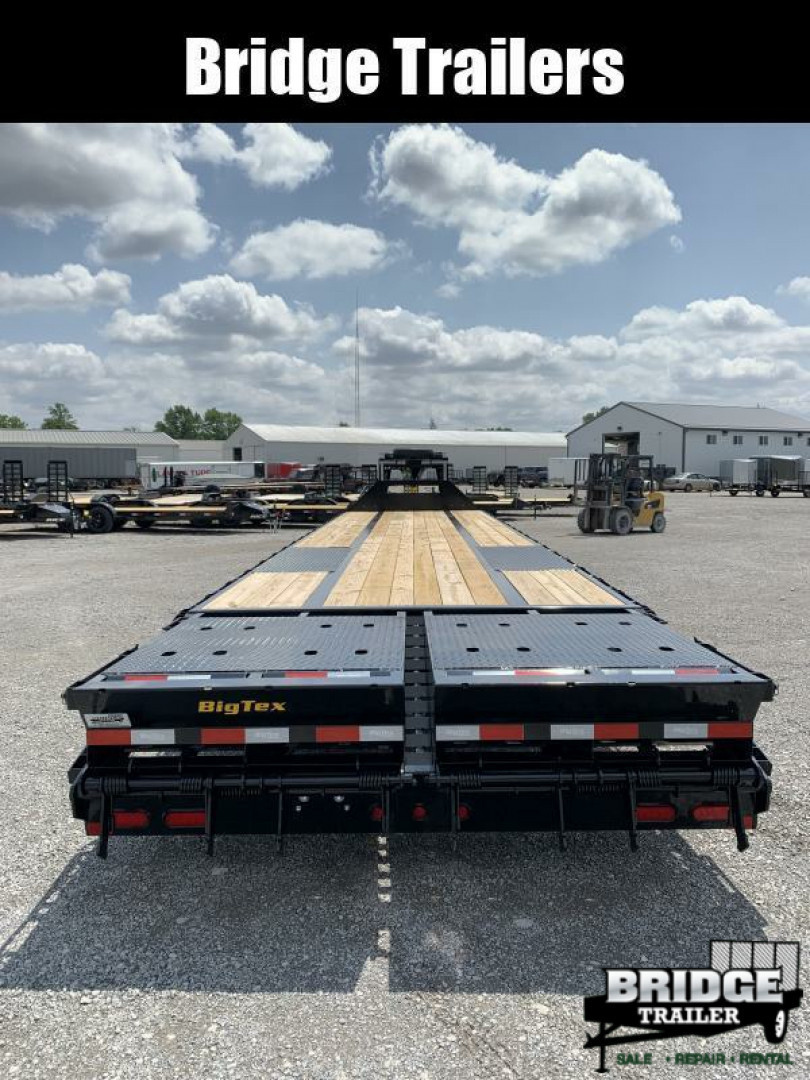 New 2026 Big Tex Trailers 25GN-40D5A-MRBK (35' + 5' X 102") 25.9K Mega Ramp Flatbed Trailer