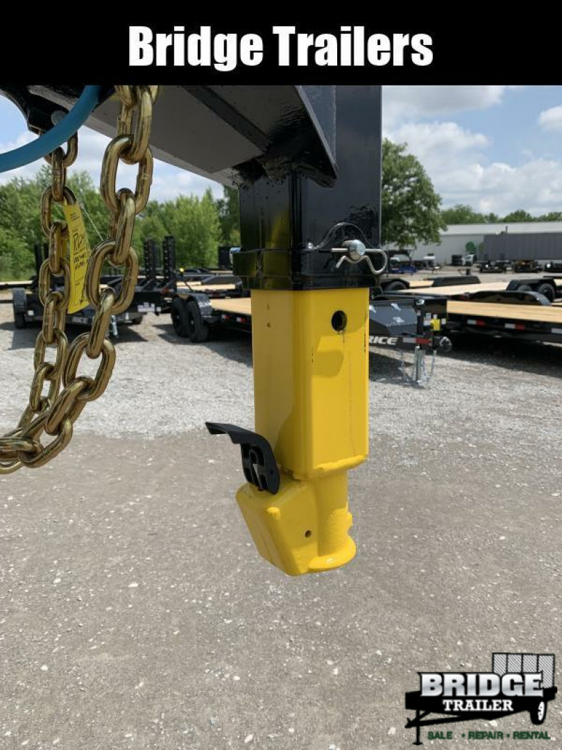 New 2026 Big Tex Trailers 25GN-40D5A-MRBK (35' + 5' X 102") 25.9K Mega Ramp Flatbed Trailer