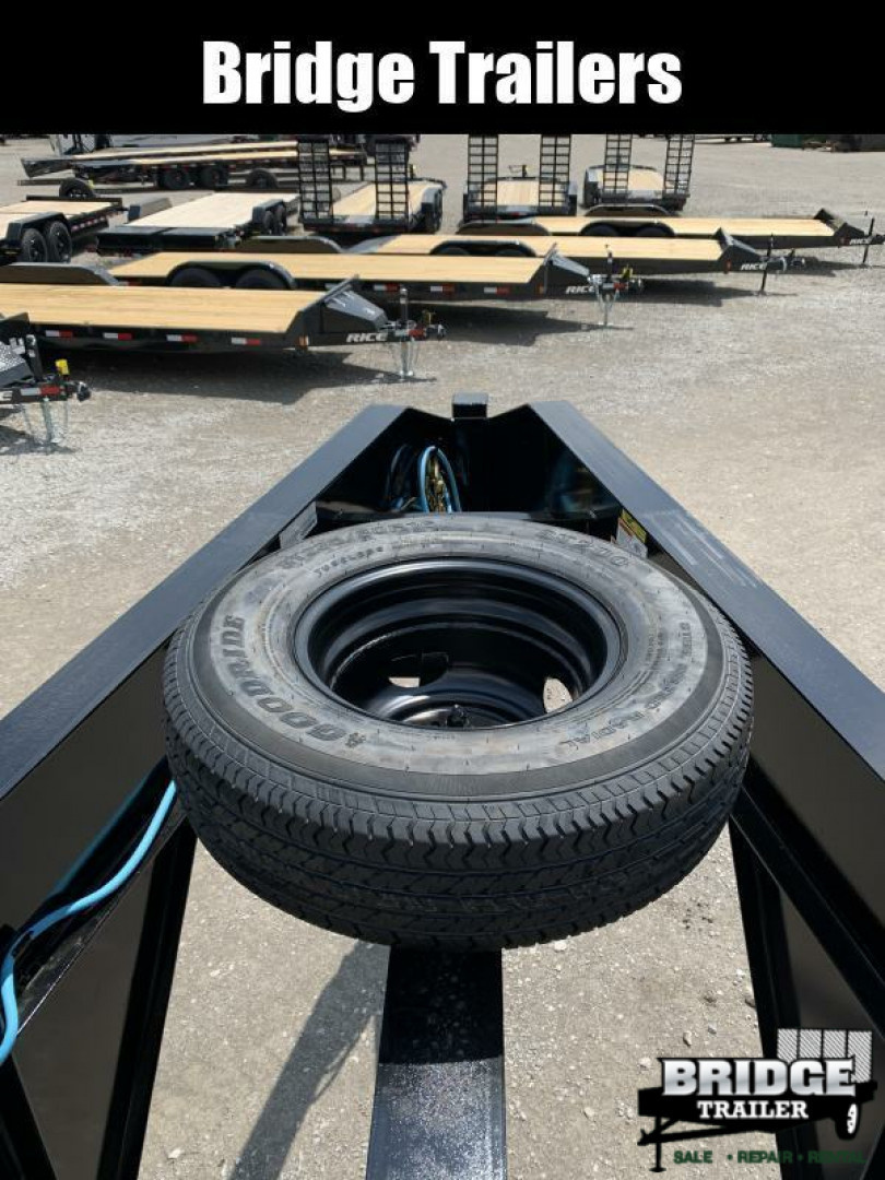 New 2026 Big Tex Trailers 25GN-40D5A-MRBK (35' + 5' X 102") 25.9K Mega Ramp Flatbed Trailer