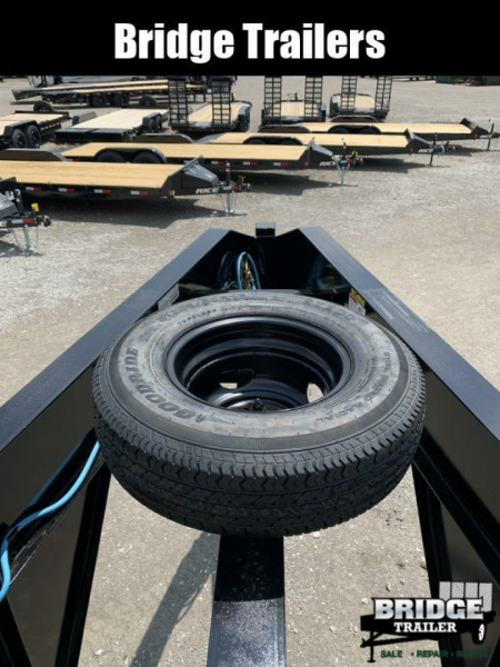 New 2026 Big Tex Trailers 25GN-40D5A-MRBK (35' + 5' X 102") 25.9K Mega Ramp Flatbed Trailer