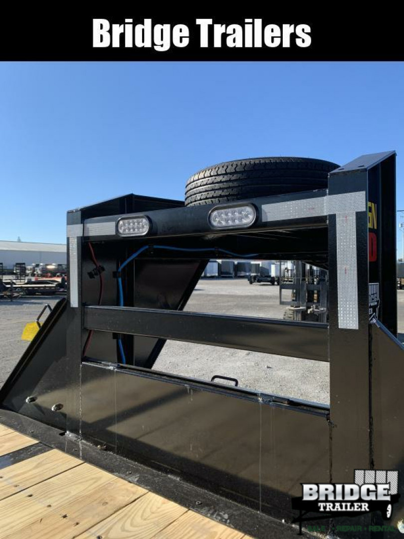 New 2026 Big Tex Trailers 25GN-30D5A-MRBK (25' + 5' X 102") 25.9K Mega Ramp Flatbed Trailer