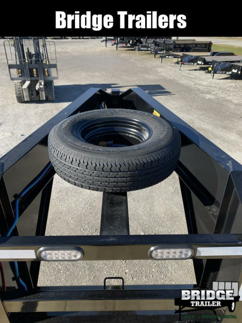 New 2026 Big Tex Trailers 25GN-30D5A-MRBK (25' + 5' X 102") 25.9K Mega Ramp Flatbed Trailer