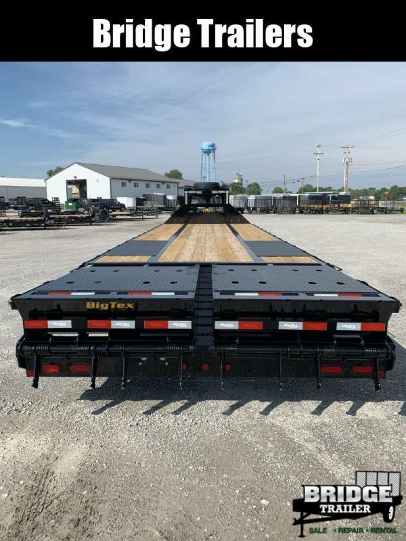 New 2026 Big Tex Trailers 22GN-30D5A-MR (25' + 5' X 102") 23.9K Mega Ramp Flatbed Trailer