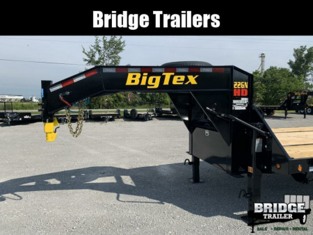 New 2026 Big Tex Trailers 22GN-30D5A-MR (25' + 5' X 102") 23.9K Mega Ramp Flatbed Trailer
