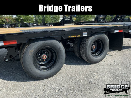 New 2026 Big Tex Trailers 22GN-30D5A-MR (25' + 5' X 102") 23.9K Mega Ramp Flatbed Trailer
