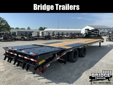 New 2026 Big Tex Trailers 22GN-30D5A-MR (25' + 5' X 102") 23.9K Mega Ramp Flatbed Trailer