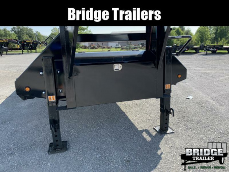 New 2026 Big Tex Trailers 22GN-25D5A-MR (20' + 5' X 102") 23.9K Mega Ramp Flatbed Trailer