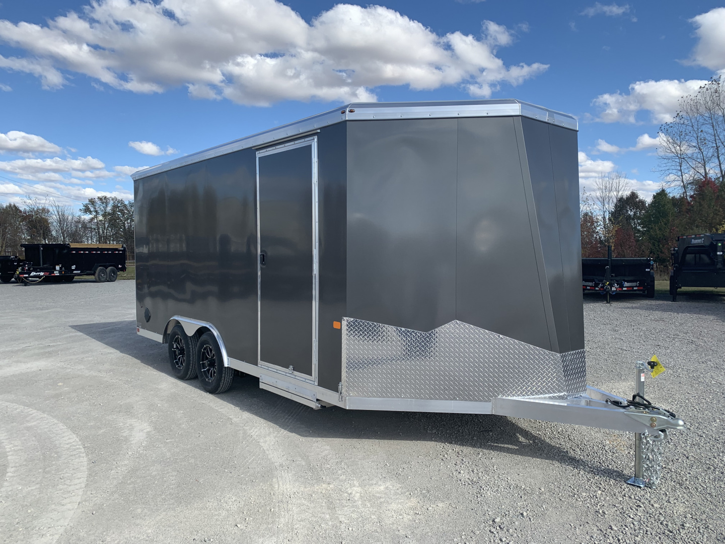 New 2026 NEO Trailers NAUX1685R6 (8.5' X 16') 7K V-Nose Car / Racing Trailer