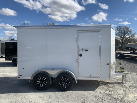 New 2026 NEO Trailers NAV126TR6 (6' X 12') 7K V-Nose Cargo / Enclosed Trailer